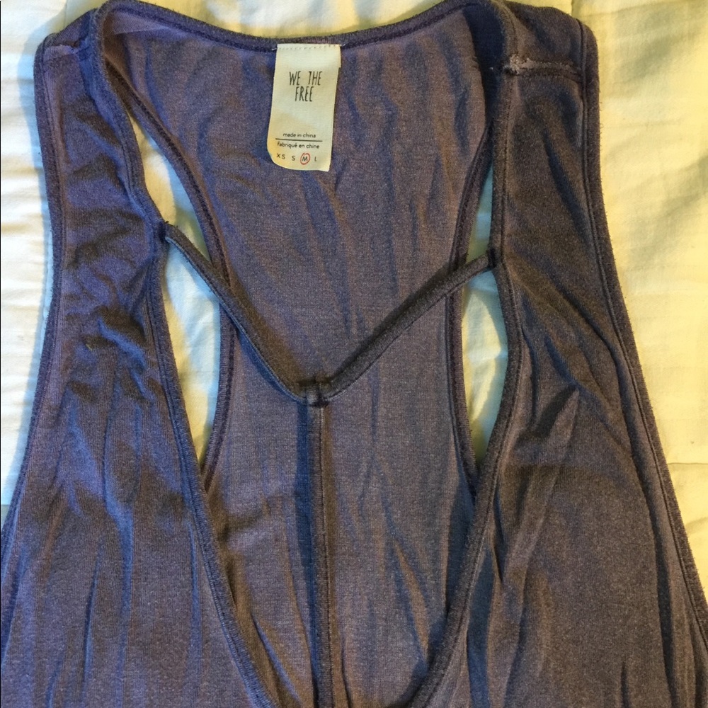 *Sold* Free People Racerback Tank - Picture 2 of 3